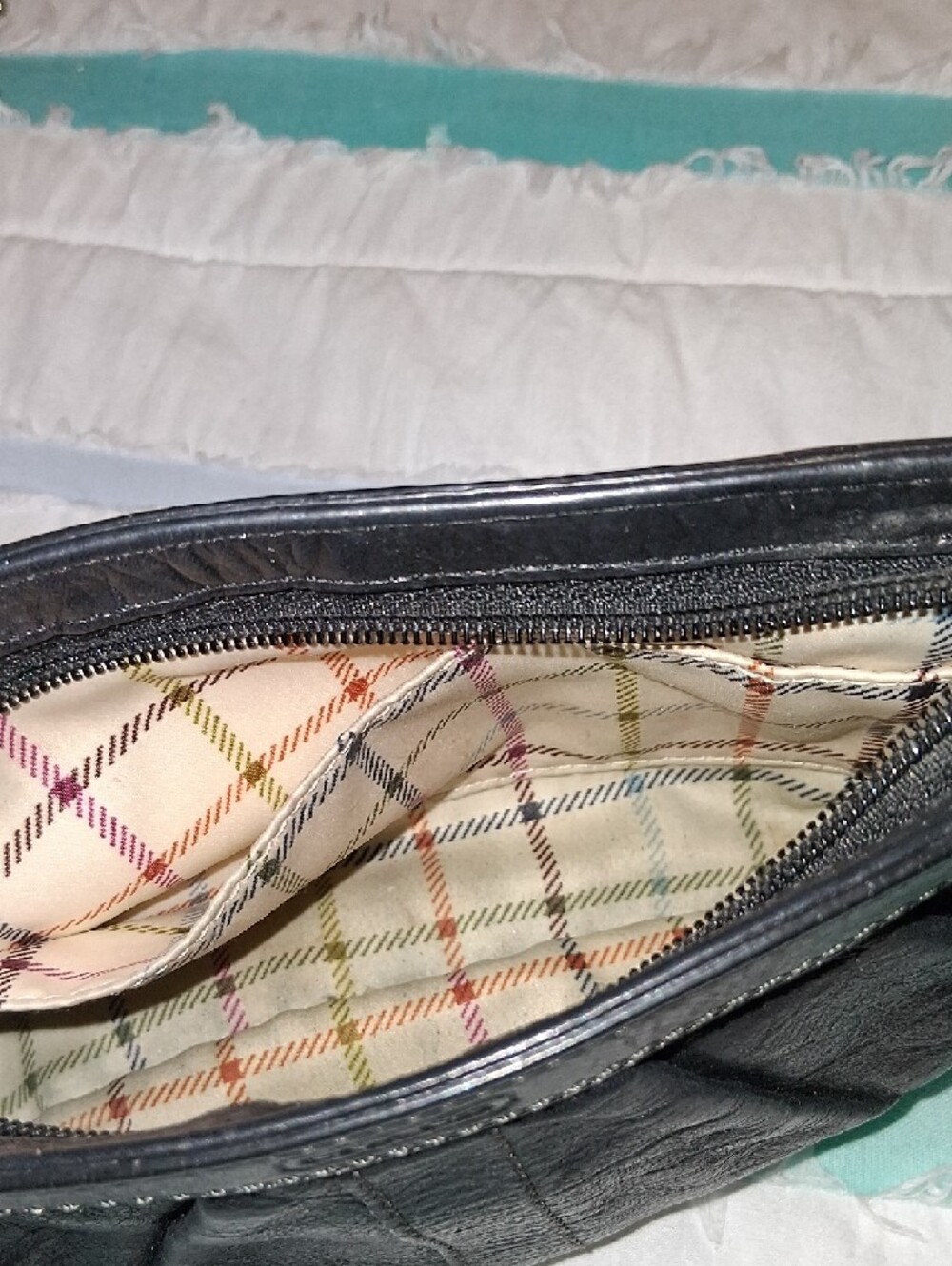 Black Coach Wristlet **Firm Price ** - Picture 8 of 10